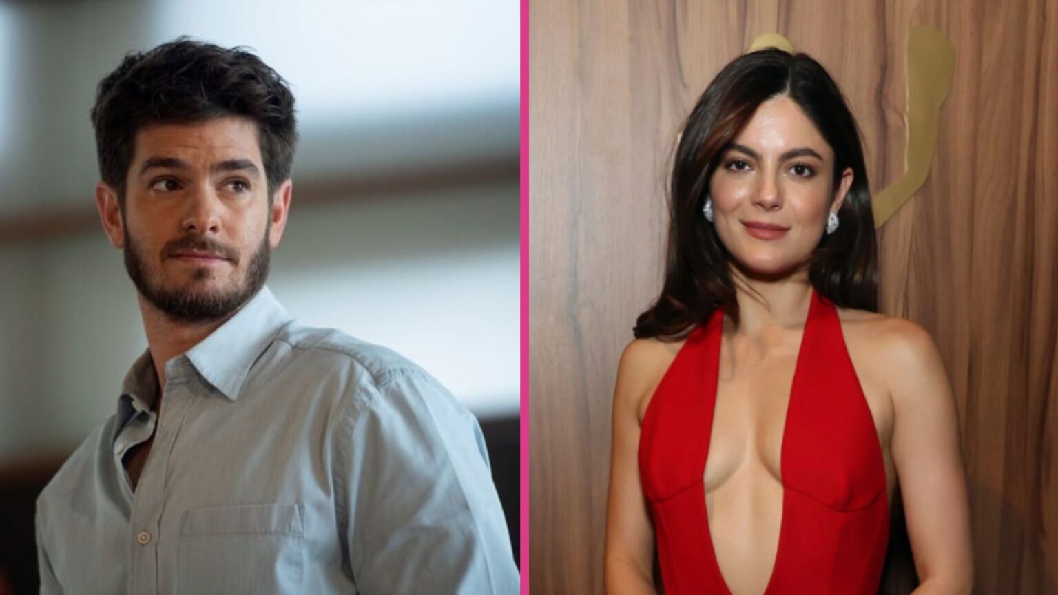 Andrew Garfield and Monica Barbaro