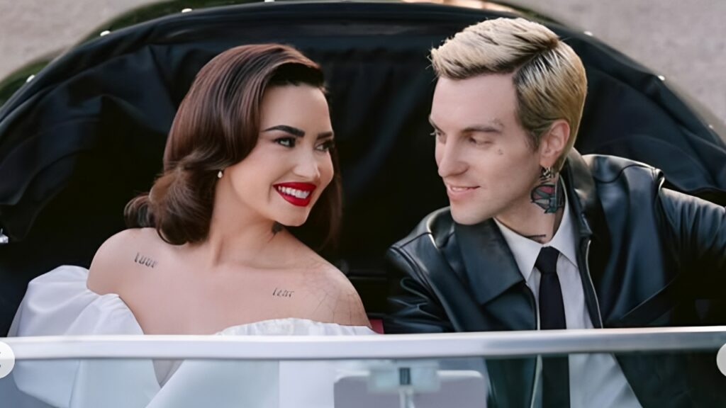 Demi Lovato Secretly Marries Her Longtime Musician Beau — See The Stunning Photos Demi Lovato and Jordan 'Jutes' Lutes (1)