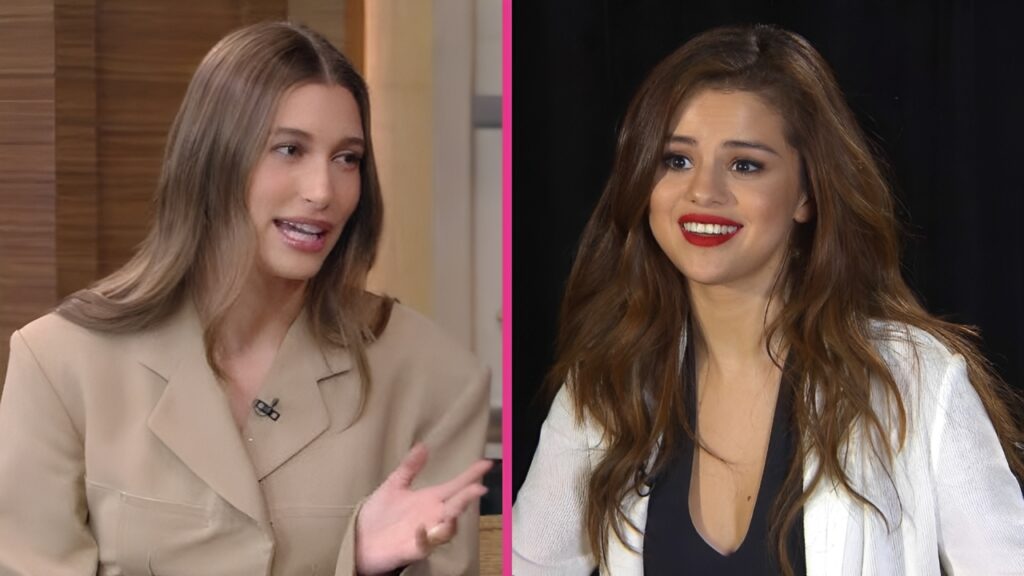 Hailey Bieber and Selena Gomez (1)