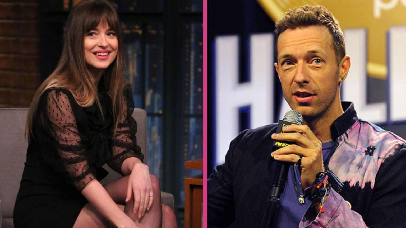 Dakota Johnson and Chris Martin
