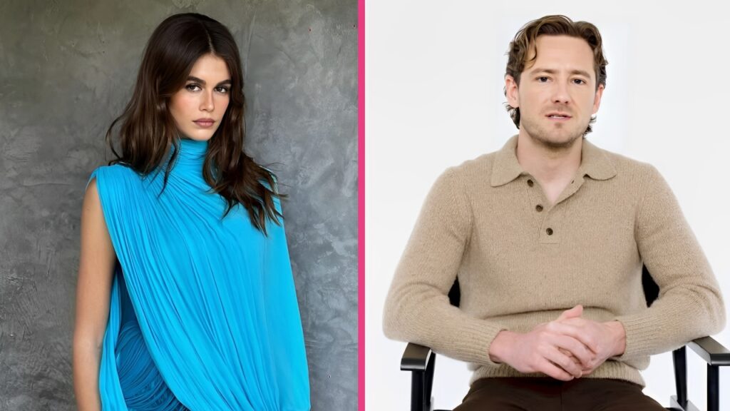 Kaia Gerber Locks Lips With Nepo Star A Decade Older In Leaked Pics, Reigniting Romance Rumors Kaia Gerber and Lewis Pullman (1)