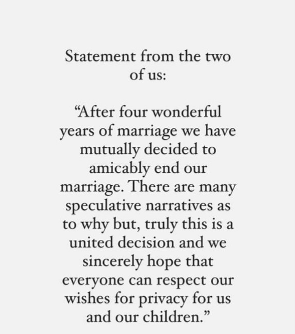 Sophie Turner announces her separation from Joe Jonas on Instagram
