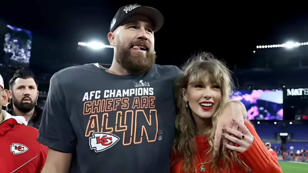 Travis Kelce and Taylor Swift (1)